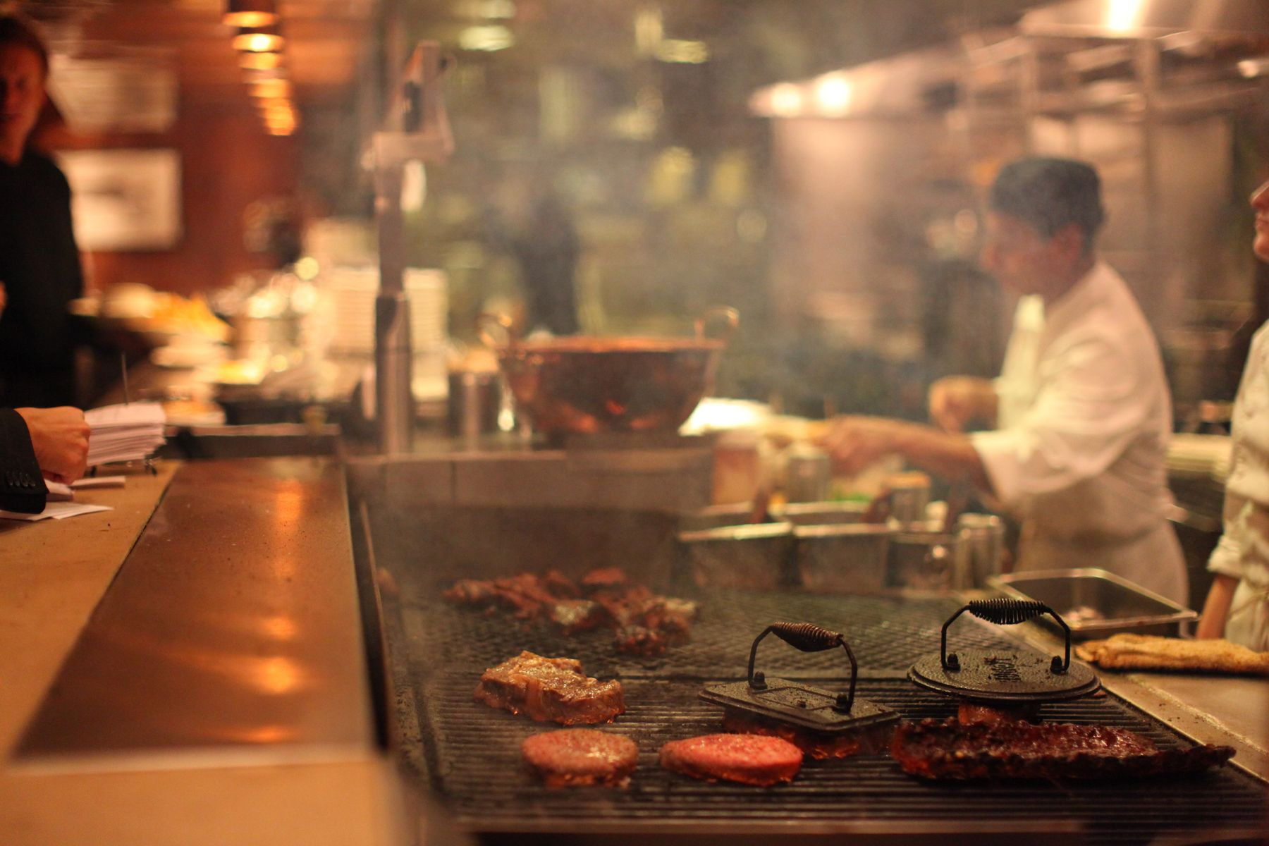 Restaurants and food business at work